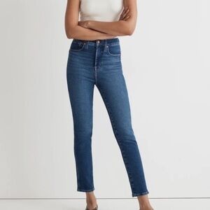 Madewell Stovepipe Auraria wash size 28